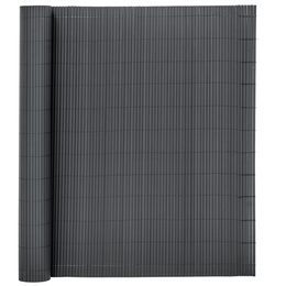 Osłona na balkon 500x180 cm maskująca mata na taras, ogrodzenie, płot, PVC ciemnoszara