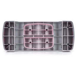 Step do ćwiczeń fitness 3-stopnie, schodek treningowy do aerobiku