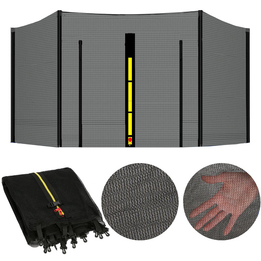 Osłona na sprężyny z siatką do trampoliny zewnętrzną 10FT 300/305/312 cm niebieska
