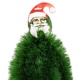 Łańcuch na choinkę 6m zielony, girlanda choinkowa, średnica 10cm