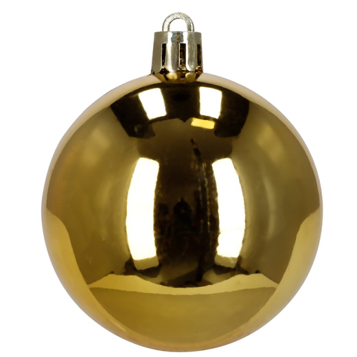 Bombki choinkowe 100 szt. zestaw dekoracji świątecznych nietłukące, złote