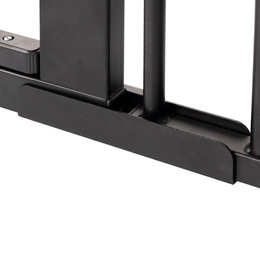 Bramka zabezpieczająca barierka rozporowa 75-89 cm czarna