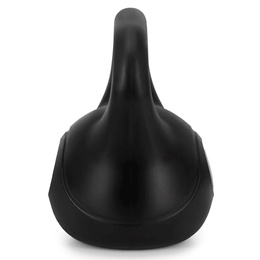 Kettlebell 8 kg odważnik, hantla do ćwiczeń ABS kula do treningu siłowego, czarny