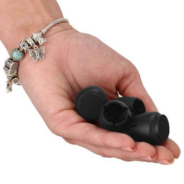 Nakładki na nogi krzesła silikonowe 4 szt. czarne ochraniacze na meble 12-16 mm