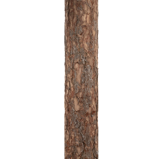 Choinka na pniu 220 cm sztuczna sosna diamentowa ośnieżona premium ze stojakiem i jutą