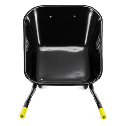 Taczka ogrodowa 120 L stal ocynkowana 143 x 66 x 52 cm opona pneumatyczna 