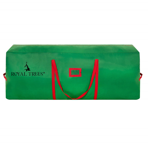 Pokrowiec na choinkę torba do przechowywania 125x50x40 cm futerał z uchwytami zielony