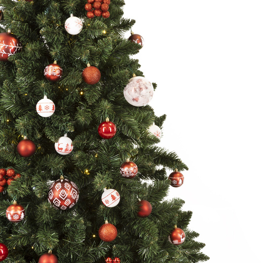 Choinka sztuczna 240 cm sosna leśna jak żywa Royal Trees premium z drewnianym stojakiem