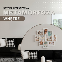 Ramka na zdjęcia 10 zdjęć multiramka 10x15 biała