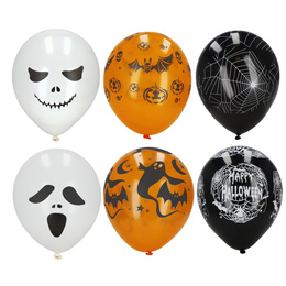 Dekoracje na Halloween zestaw balony girlanda kurtyna ozdoby na Halloween