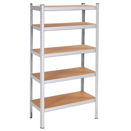 Regały metalowe 2 szt. z 5 półkami 180x90x40cm 875kg do garażu, piwnicy