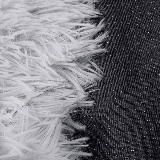 Legowisko dla kota 120cm, pluszowe posłanie szary