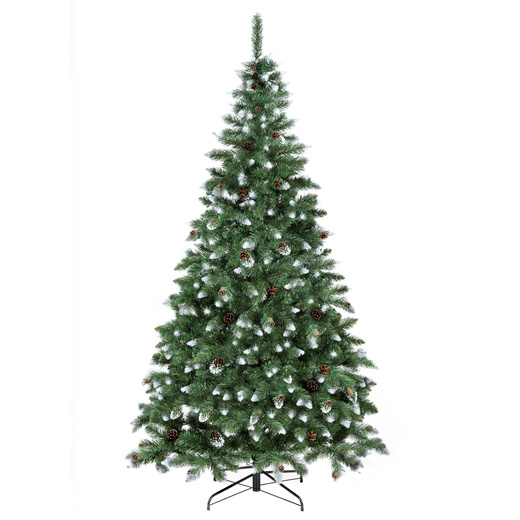 Choinka sztuczna premium 220 cm sosna diamentowa drzewko bożonarodzeniowe