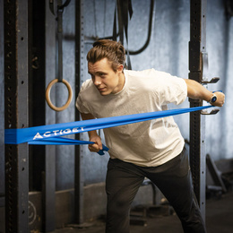 Gumy oporowe do ćwiczeń zestaw 5 szt. taśmy fitness do rehabilitacji opór 1-15 kg