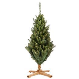 Choinka sztuczna 150 cm Premium Royal Trees świerk syberyjski z drewnianym stojakiem