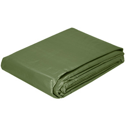 Plandeka 4x6m 120g/m2 gruba płachta ochronna zielona
