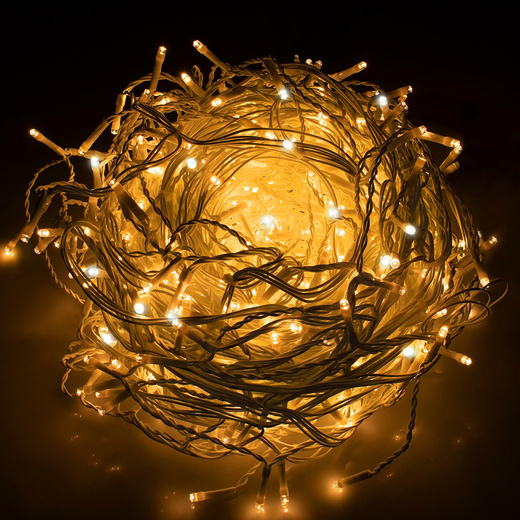 Kurtyna świetlna 1000 led girlanda 45 m lampki wewnętrzno-zewnętrzne sople ciepły biały z zimnym białym flash