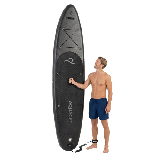 Deska pompowana do pływania SUP 350 cm paddleboard komplet z wiosłem i wyposażeniem