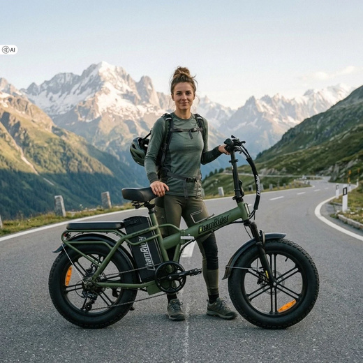 Pojazd elektryczny FATBIKE CHAMRIDER DTS425 PRO 20x4" zielony