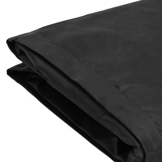 Pokrowiec na grilla 145x61x117 cm plandeka wodoodporna czarna