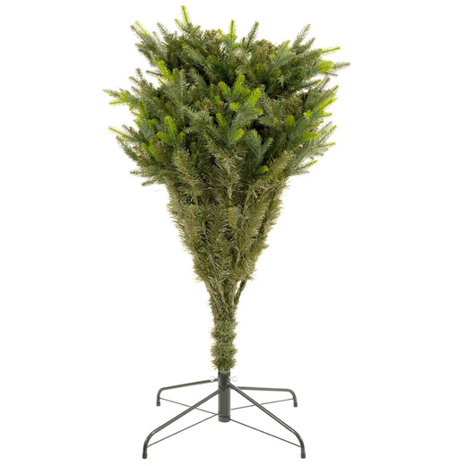 Choinka sztuczna 220 cm świerk naturalny z metalowym stojakiem