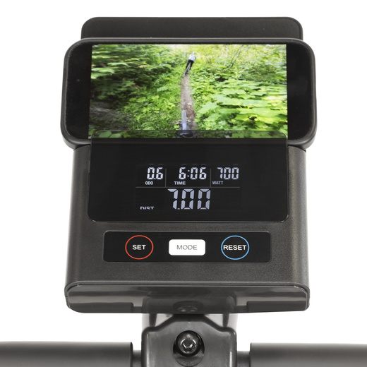 Rower stacjonarny, magnetyczny 8 poziomów oporu, rowerek treningowy z czujnikiem tętna