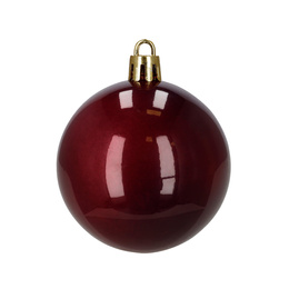 Bombki choinkowe 40 szt. zestaw dekoracji świątecznych, nietłukące, fioletowe