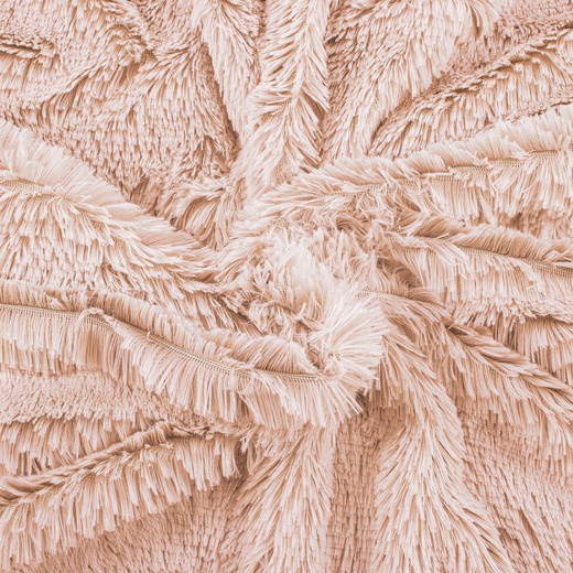 Narzuta na łóżko, pled 200x220 cm dwustronny koc na kanapę różowy