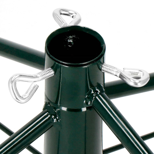 Choinka sztuczna 250 cm świerk ośnieżony jak żywy, nowoczesny, ze stojakiem