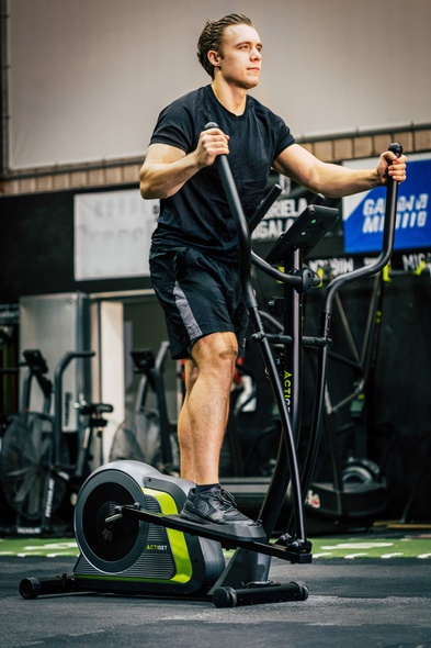 Trenażer eliptyczny do ćwiczeń, orbitrek magnetyczny do treningu cardio, fitness