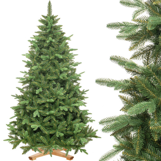 Choinka sztuczna 180 cm Premium Royal Trees świerk syberyjski z drewnianym stojakiem