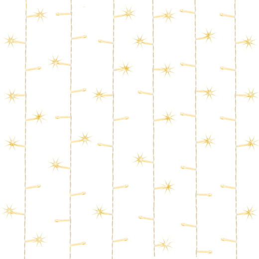 Kurtyna świetlna 300 led girlanda, lampki sople biały ciepły