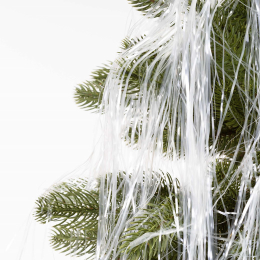 Włosy Anielskie na choinkę, dekoracja świąteczna 100 cm przeźroczyste