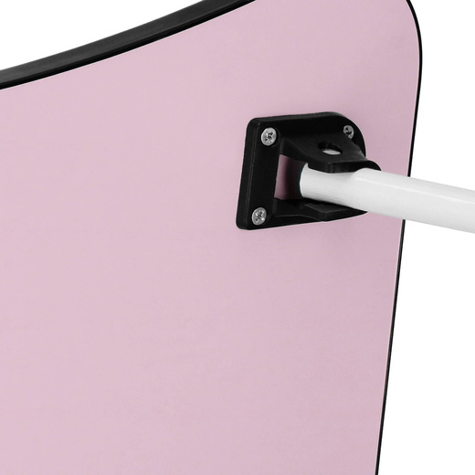 Stolik pod laptopa z miejscem na kubek i tablet, składana podstawka na komputer czarna