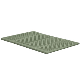 Mata piankowa do siedzenia 39 x 29 x 1 cm karimata składana mata piknikowa zielona