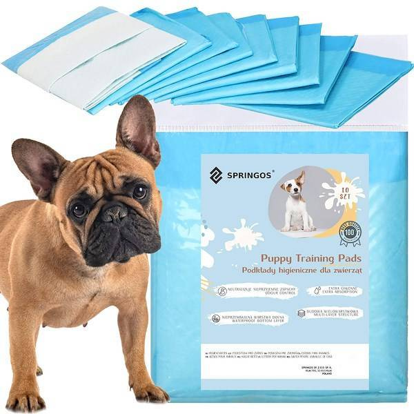 Mata higieniczna dla psa 40x60 cm podkład chłonny 100 szt. do nauki higieny
