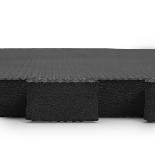 Mata treningowa, ochronna 4 szt. puzzle z pianki EVA 2 cm antypoślizgowe, grafitowe