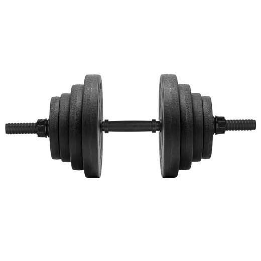 Hantle 2x20 kg do ćwiczeń regulowane 40 kg zestaw obciążeń gryf do treningu siłowego