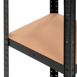 Regał magazynowy 180x40x40 cm 4-poziomowy do garażu, przechowywania 400 kg
