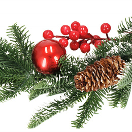 Wieniec świąteczny ozdoba na drzwi wianek 150 cm