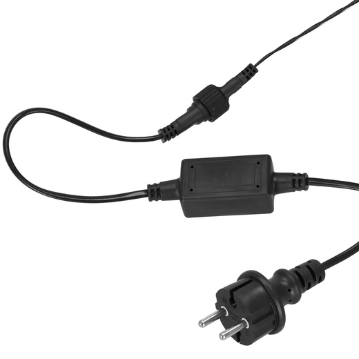 Lampki choinkowe 400 led biały zimny 33,5 m oświetlenie świąteczne IP44