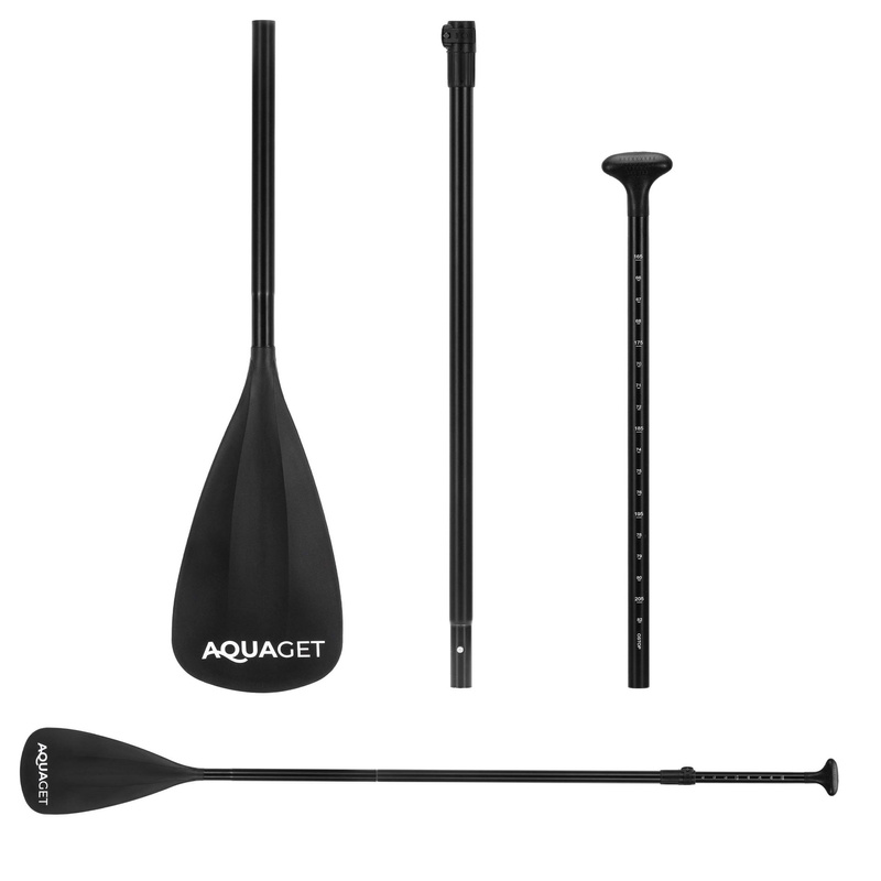 Wiosło do deski SUP kajakowe regulowane 3-częściowe składane 160 – 208 cm do pontonu