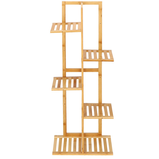 Kwietnik drewniany 102 cm stojak na kwiaty z 6 półkami drewniany