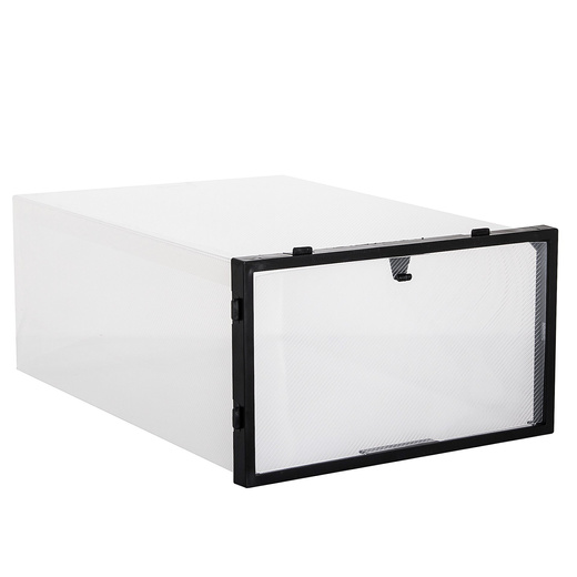 Pudełko na buty z otwieraną klapą 30,5x21x12,5 cm organizer na obuwie zestaw 10 szt.