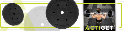 Obciążenie bitumiczne 15 kg talerz kompozytowy 29 mm krążek do sztangi hantli