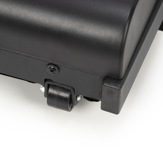 Bieżnia domowa elektryczna 6 km/h do biegania i chodzenia, z pilotem składana, cicha praca