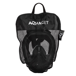 Maska do nurkowania L/XL pełnotwarzowa, z rurką, AntiFog, DryTop do snorkelingu regulowana