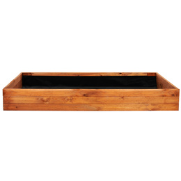 Skrzynia na warzywa drewniana 200x84x26,5 cm wysoki warzywniak zielnik impregnowany