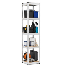 Regał magazynowy 180x40x40 cm 5-poziomowy do garażu, przechowywania 500 kg
