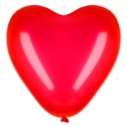 Balony serca na walantynki, urodziny 100 szt. czerwone serduszka